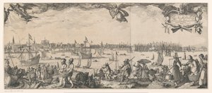 Profil av Amsterdam, sett fra IJ (høyre del)