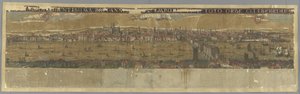 Utsikt over Themsen, med London Bridge, 