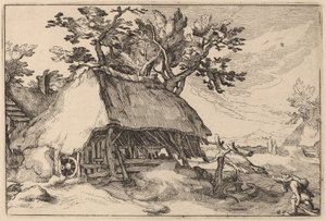 Et barn av Claes Jansz Visscher after Abraham Bloemaert after Boëtius Adams Bolswert