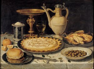 Nature morte - Stilleben - Maleri av Clara Peeters (1594-1658)