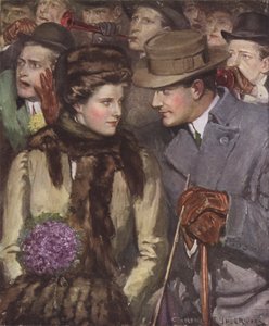 De eneste to på kampen av Clarence F. Underwood
