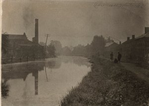 Langs den gamle kanalen, 1896.