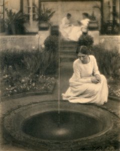 The Fountain (platinatrykk)