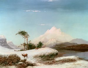 Det skotske høylandet, 1873 av Clarence Roe