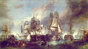 Schlacht von Trafalgar von Clarkson Frederick Stanfield
