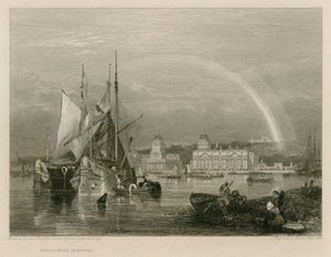 Greenwich sykehus, London av Clarkson Frederick Stanfield