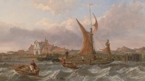 Tilbury Fort - Wind gegen die Flut von Clarkson Frederick Stanfield