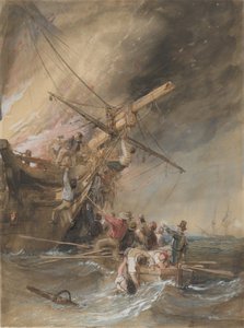 Brann til sjøs, 1820-46.