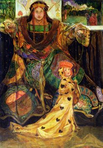 The Queen of Hearts (olje)