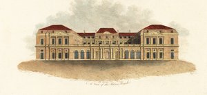 Utsikt over Palais-Royal, Paris
