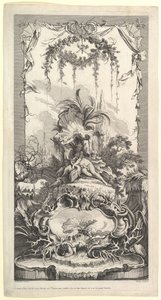 Leda og Svanen.n.d. av Claude Augustin Duflos