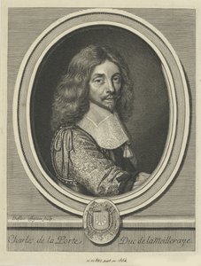Charles de la Porte, hertug av La Meilleraye 1602-1664, ca 1690. av Claude Duflos