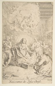Fødsel.n.d. Skapere: Claude Gillot, Jacques Gabriel Huquier.