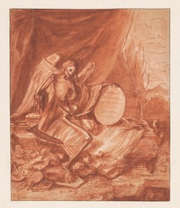 Forfengelighet-allegori av Claude Gillot