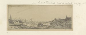 Landschap met een koets Samling av åttifem originaltrykk (serietittel)