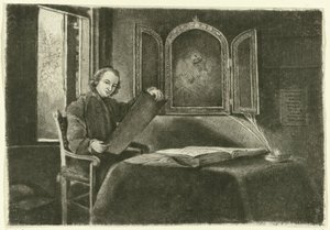 Portrett av Ponce-François Copette som Abraham Francen