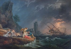 A Shipwreck, ca. 1760-65 (olje på lerret)