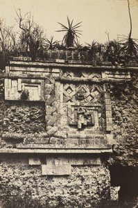 Nonneklostret, Uxmal av Claude Joseph Désiré Charnay