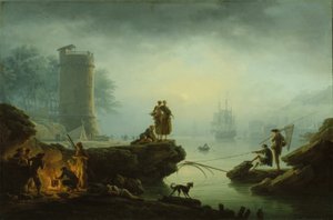 Morgen av Claude Joseph Vernet