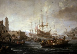 Sjølandskap av Claude Joseph Vernet