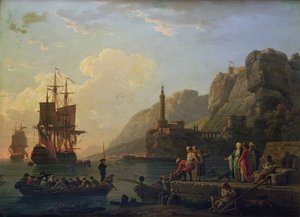 Havnen av Claude Joseph Vernet