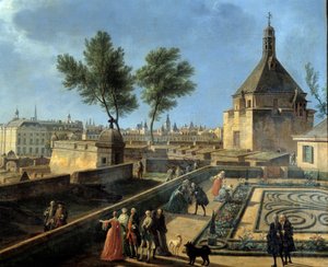 Claude Joseph Vernet. Havnen i Marseille. Paris marinemuseum av Claude Joseph Vernet