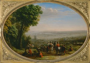 Beleiringen av La Rochelle. Ludvig XIII under beleiringen av La Rochelle …