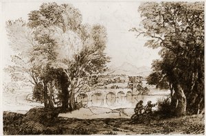 Et italiensk landskap, 1913. av Claude Lorrain