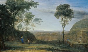 Kristus viser seg for St. Maria Magdalena Noli me tangere av Claude Lorrain