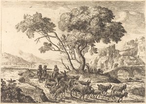 Avgang til feltene av Claude Lorrain