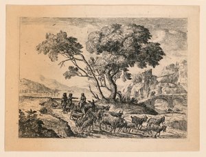 Avgang til feltene av Claude Lorrain
