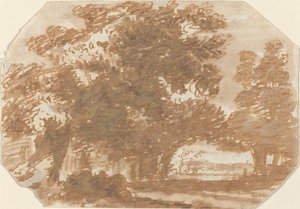 Grove of Trees av Claude Lorrain