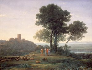 Jacob med Laban og hans døtre av Claude Lorrain
