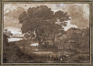 Landskap av Claude Lorrain