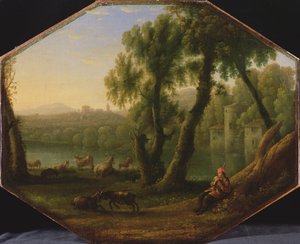 Landskap av Claude Lorrain