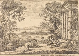 Mercury and Argus (Mercury and Argus) av Claude Lorrain