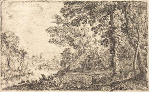 Visjonen (L'apparition) av Claude Lorrain