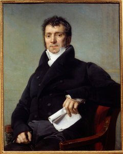 Portrett av Claude Marie Morin Maleri av Claude-Marie Dubufe (1790-1864) 1800-tallet Nantes, Musee des Beaux Arts