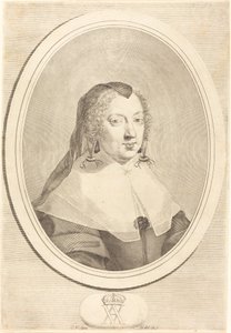Anne av Østerrike av Claude Mellan