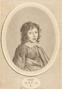 Armand de Bourbon, prins av Condi av Claude Mellan
