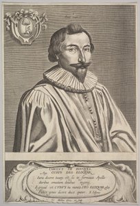 Charles de Bouque. av Claude Mellan