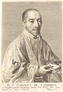 Charles de Condren av Claude Mellan