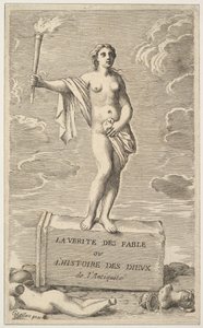 Feminin figur. av Claude Mellan