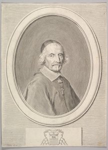 Francois de Villemontee, 1661. av Claude Mellan