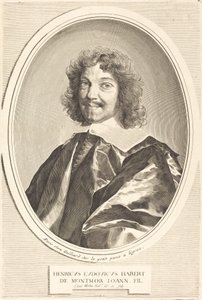 Henri-Louis Habert de Montmor av Claude Mellan