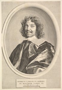 Henri-Louis Habert de Montmor, 1640. av Claude Mellan