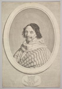 Henry de Mesmes. av Claude Mellan