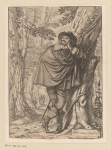 James Howell lent mot et tre Tittelside for: James Howell, Dendrologie (...), 1641 av Claude Mellan