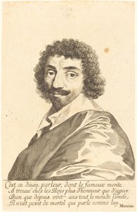 Jean-Louis Guez de Balzac av Claude Mellan