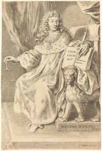 Ludvig XIV av Claude Mellan